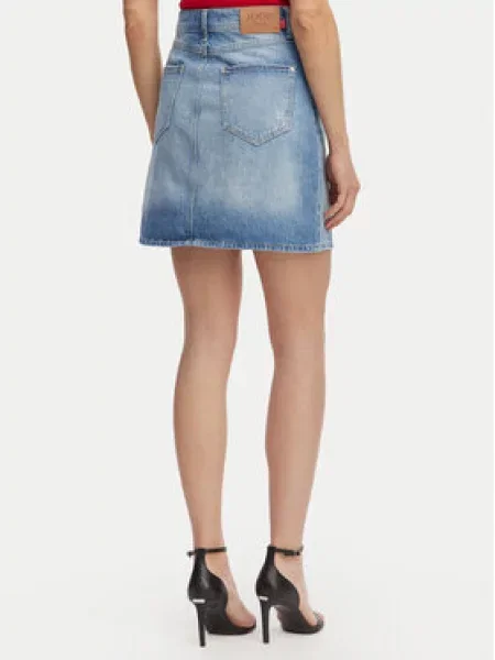 Džínová sukně JOOP! Jeans modré