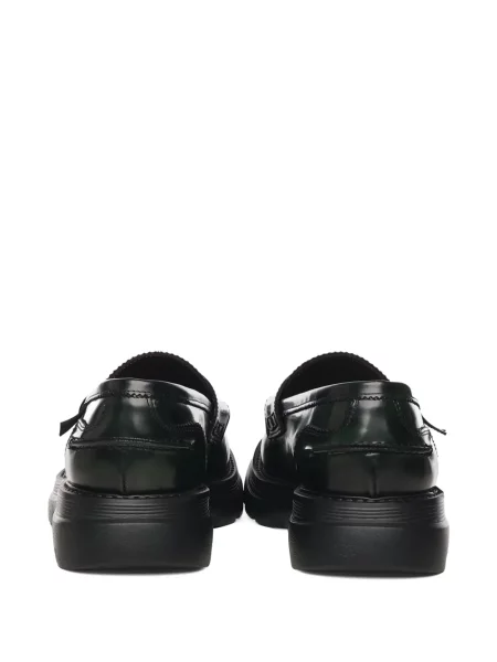 Mocasini Giuliano Galiano din piele verde