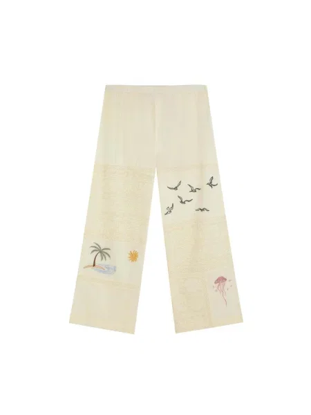 Scalpers Pantaloni galben