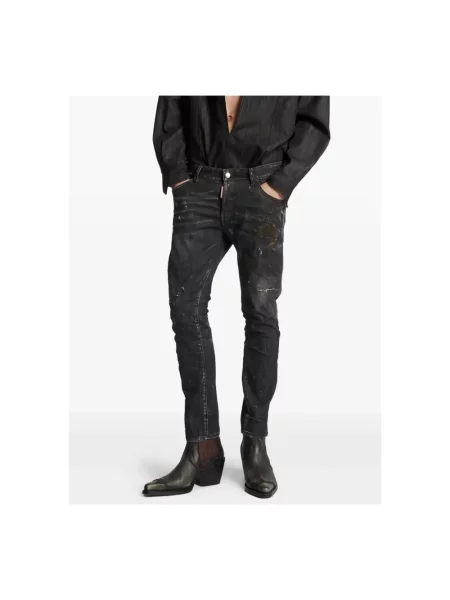 Jeansy Dsquared2 czarne