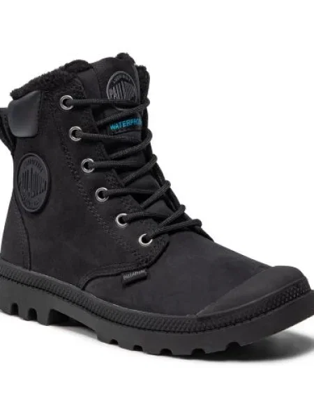 Čižmy Palladium čierna