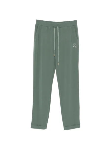 Șnur de strângere pantaloni Liu Jo cu autograf verde