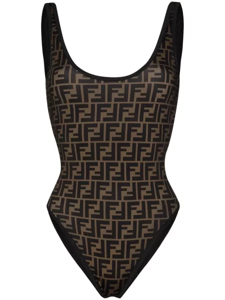 Reversibil costum de baie Fendi
