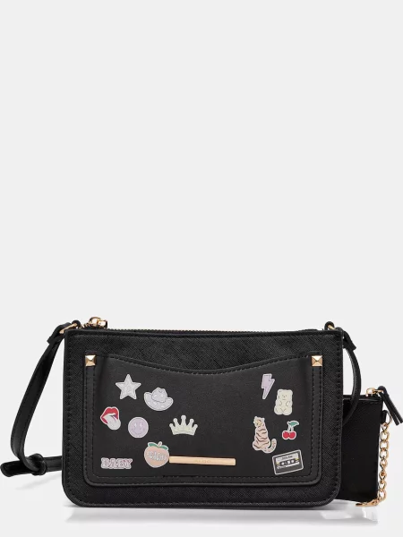 Aldo crossbody torba za žene od imitacije kože GOIVIA crna