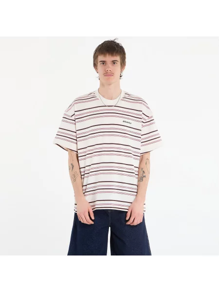 T-shirt Dickies East Liberty Stripe Ss Tee Egret M