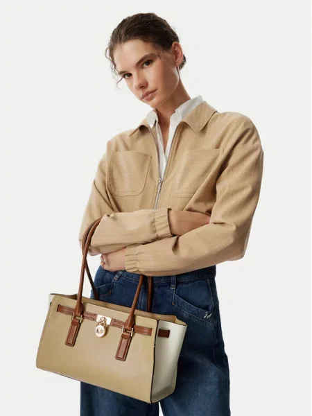 Сумка MICHAEL Michael Kors бежевий