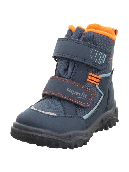 SUPERFIT Bocanci de zăpadă Husky bleumarin / deschis / portocaliu albastru