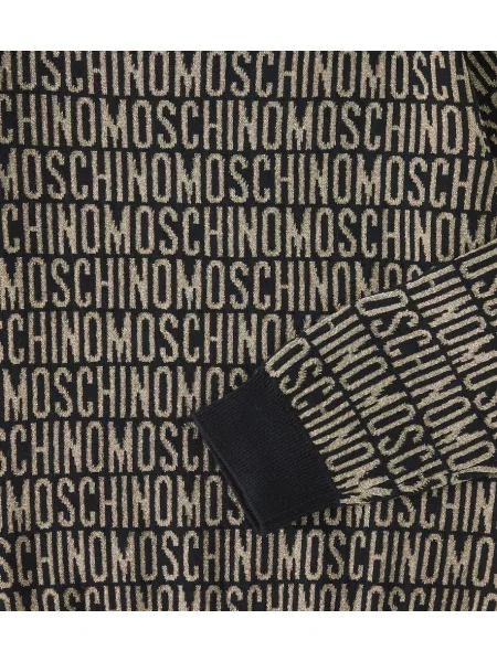 Πουλόβερ Moschino μαύρο