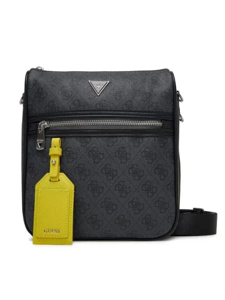 Guess Torbica za okrog pasu HMMILO Siva črna