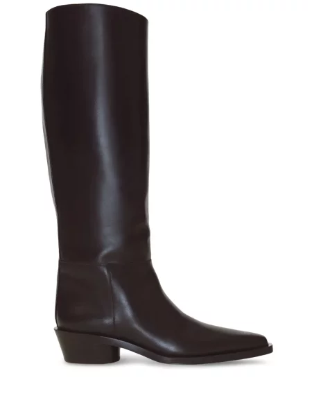 Cizme peste genunchi Proenza Schouler din piele negru