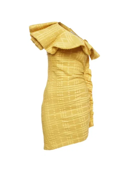 Rochie Kristina Fidelskaya din jacard galben