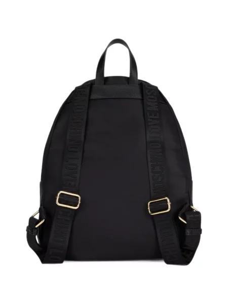 Rucsac Love Moschino cu autograf negru