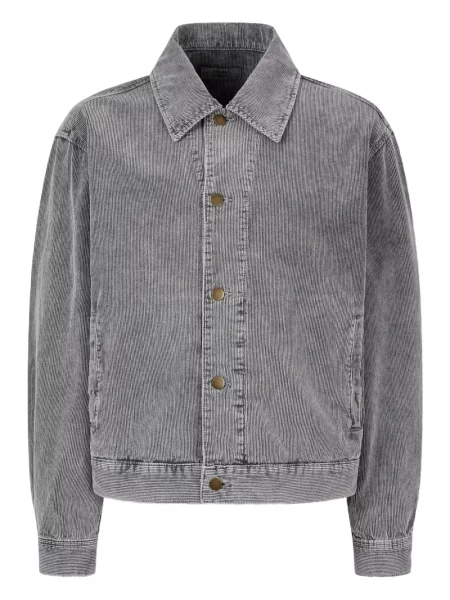 Geacă Studio Tomboy de catifea cord gri