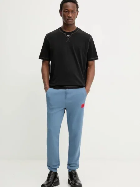 Спортивні штани HUGO меланж чорний