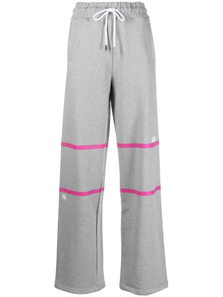 Pantaloni Gcds cu imagine alergare cu cordon gri