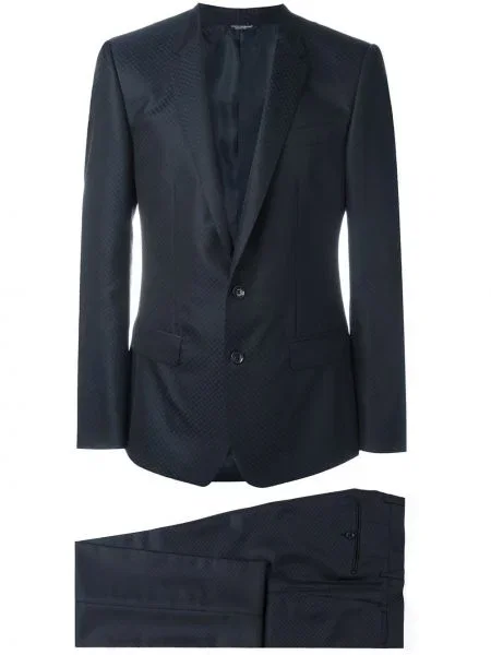 Костюм костюм Dolce & Gabbana синьо