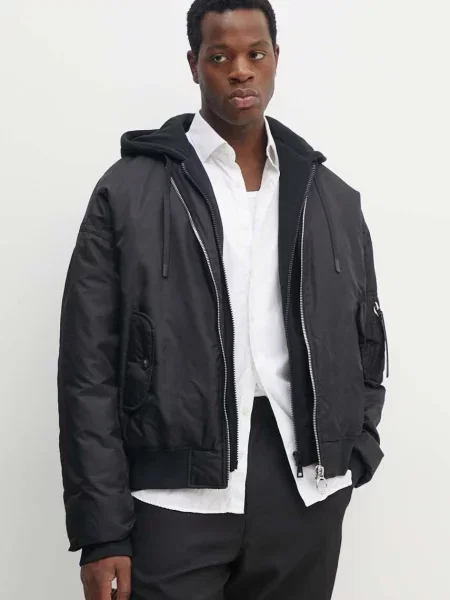 Versace Jeans Couture rövid kabát fekete