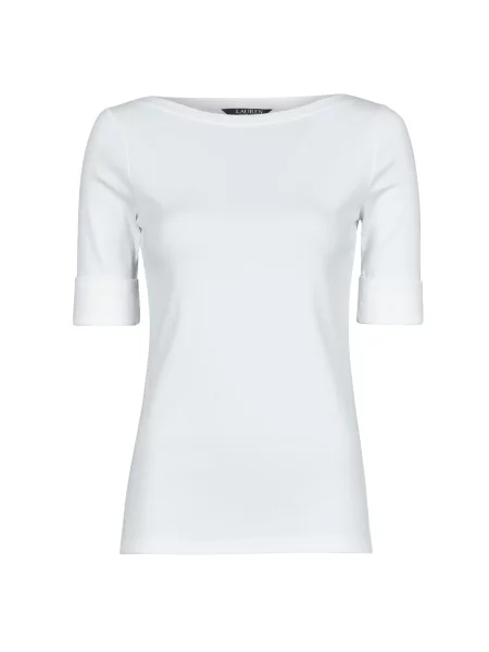 Tričko Lauren Ralph Lauren bílé