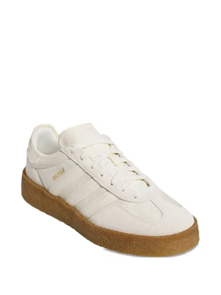Sneakerși Adidas Gazelle cu șireturi din dantelă roz
