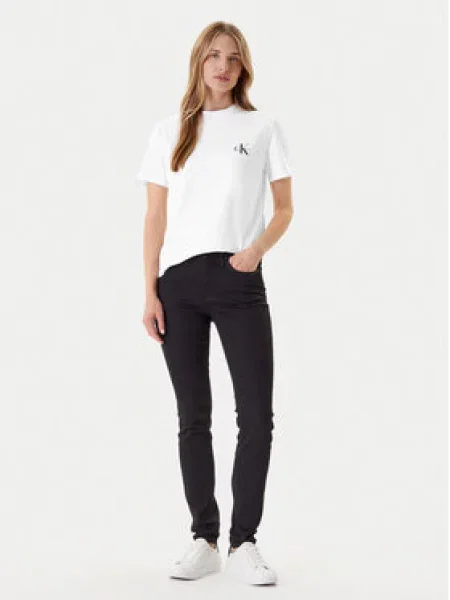 Calvin Klein Jeans Set 2 majice Regular Fit bijela