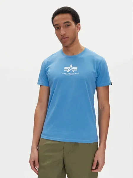 Alpha Industries Tricou Basic albastru