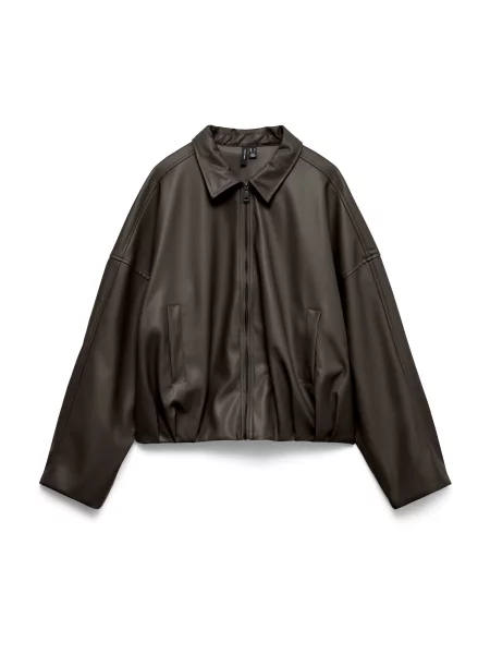 VERO MODA Geacă de primăvară-toamnă VMPolly închis maro