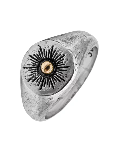 Haze&Glory Prstan Sun Lover / srebrna zlata