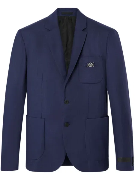 Sacou Versace de lână albastru