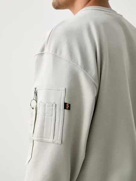 ALPHA INDUSTRIES Tréning póló Dtm kő bézs