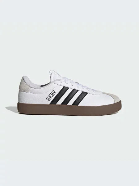 Замшевые кроссовки Adidas белые