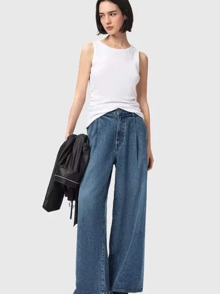 Широкие джинсы Allsaints