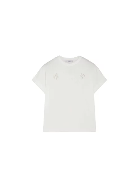 Scalpers Tricou murdar alb