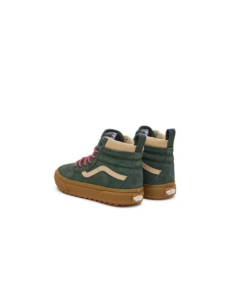 Sneakersy Vans Hi Insulated Tmavo zelená