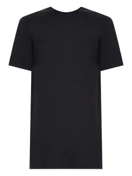 Tricou Rick Owens cu decolteu rotund scurt negru