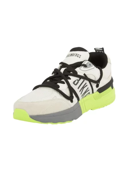Sneakersy Bikkembergs zamszowe białe