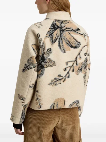 Geacă Woolrich cu model floral din jacard