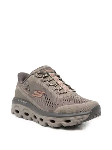 Sneakers Skechers καφέ