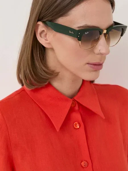 Ray-Ban ochelari de soare negru maro