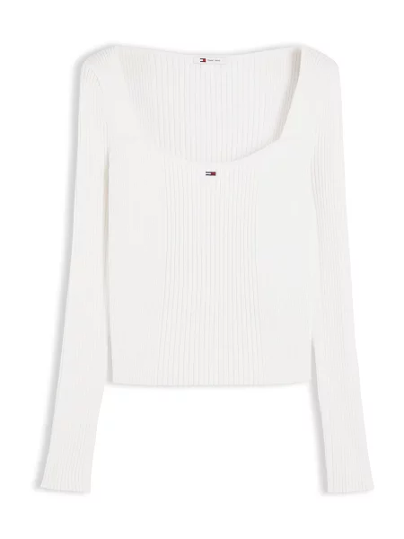 Tommy Jeans Bluză alb