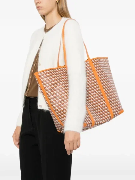 Geantă shopper Anya Hindmarch maro