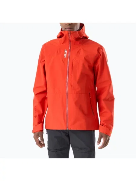 Мъжко яке за дъжд Millet Kamet Gore-Tex Jacket Jacket paprika оранжево