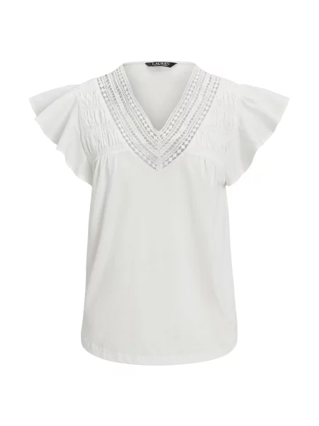 LAUREN RALPH LAUREN Bluză alb