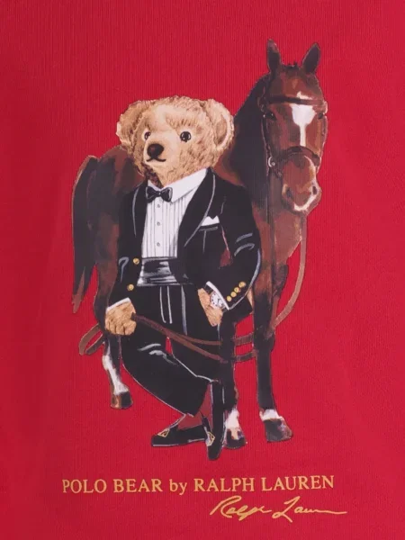 Bluza dziecięca Polo Ralph Lauren czerwona