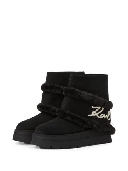 Botine Karl Lagerfeld negru