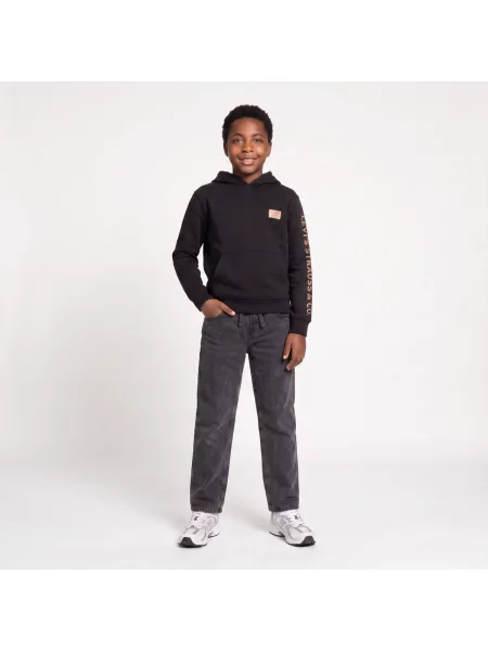 Gyerek széles szárú farmer Levi's® fekete