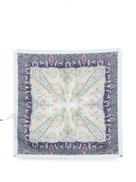 Fular Etro de mătase cu imagine cu model paisley