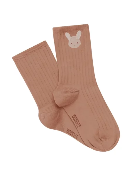 Donsje Detské ponožky Bell Socks Fluffy Bunny oranžová