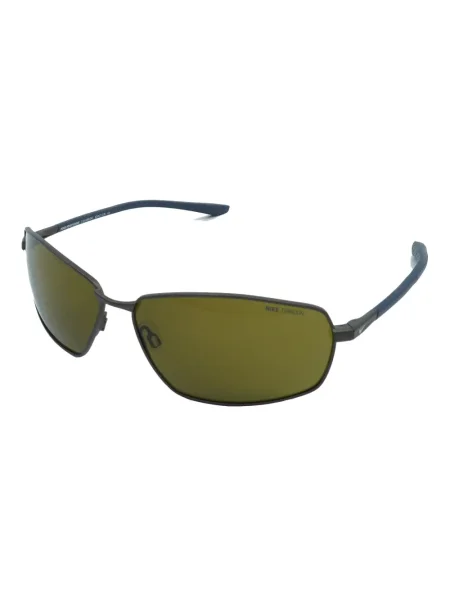 Ochelari de soare Nike cu cordon din jerseu cu imprimeu abstract gri