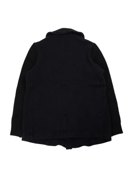 Płaszcz Comme Des Garcons wełniany niebieski