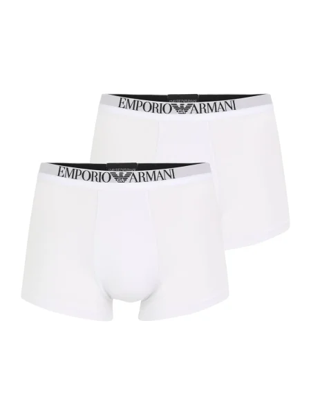 Emporio Armani Boxeri gri / negru alb